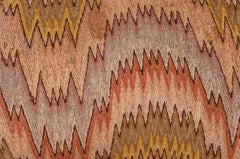 Antique Pillow Made from a 18th-19th Century Italian Bargello Flame Stitch