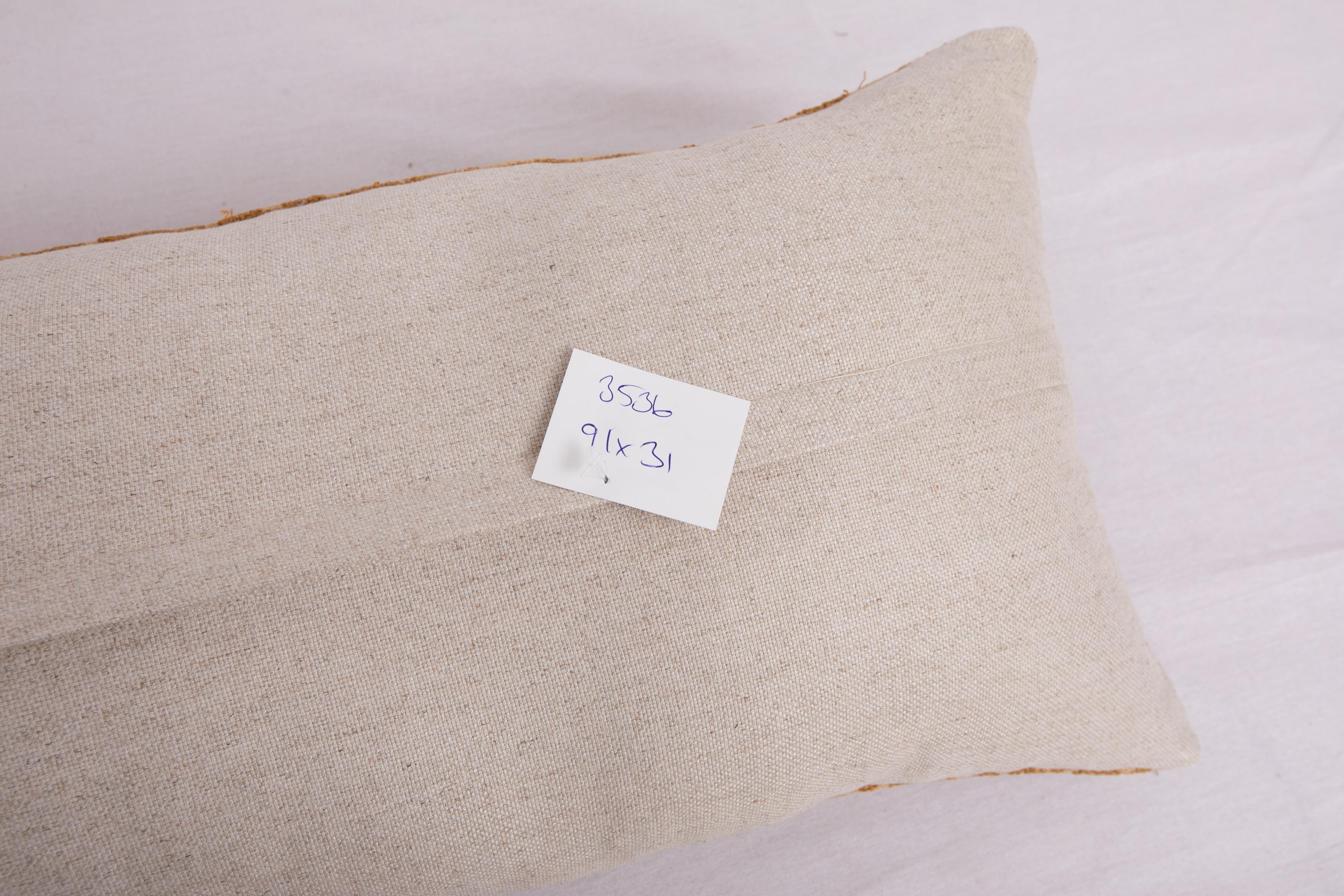20th Century Antique Pillowcase Made from an Early 20th C. European Embroidery For Sale