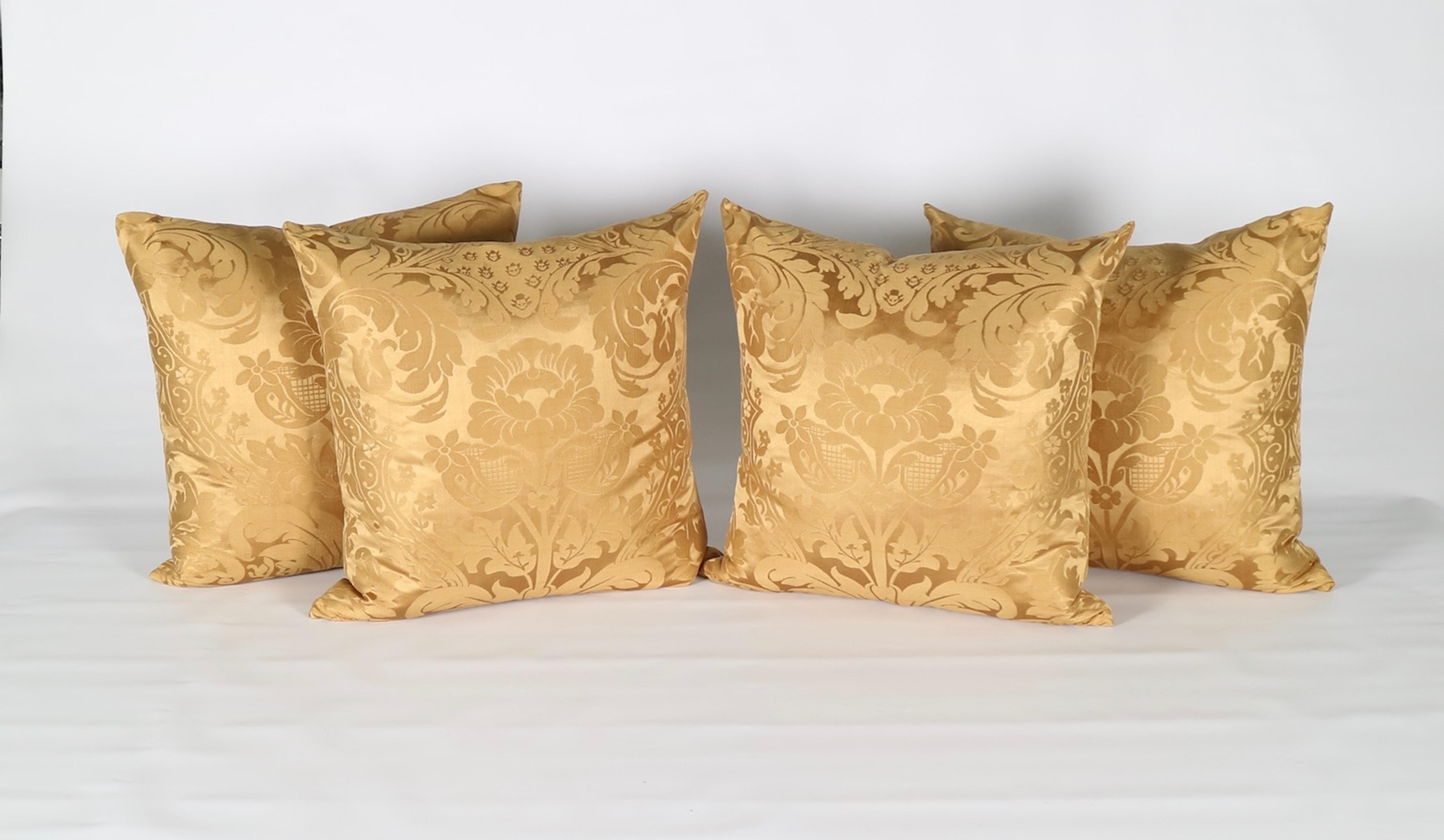 golden pillows
