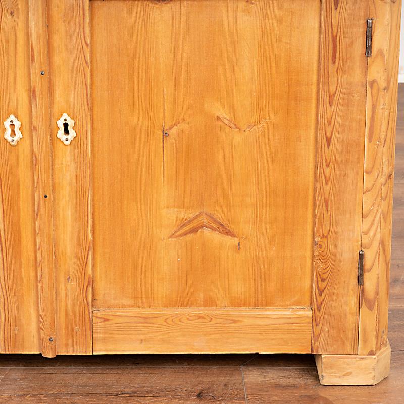 Antique Pine Apothecary Cabinet Sideboard Small Buffet from Sweden 1