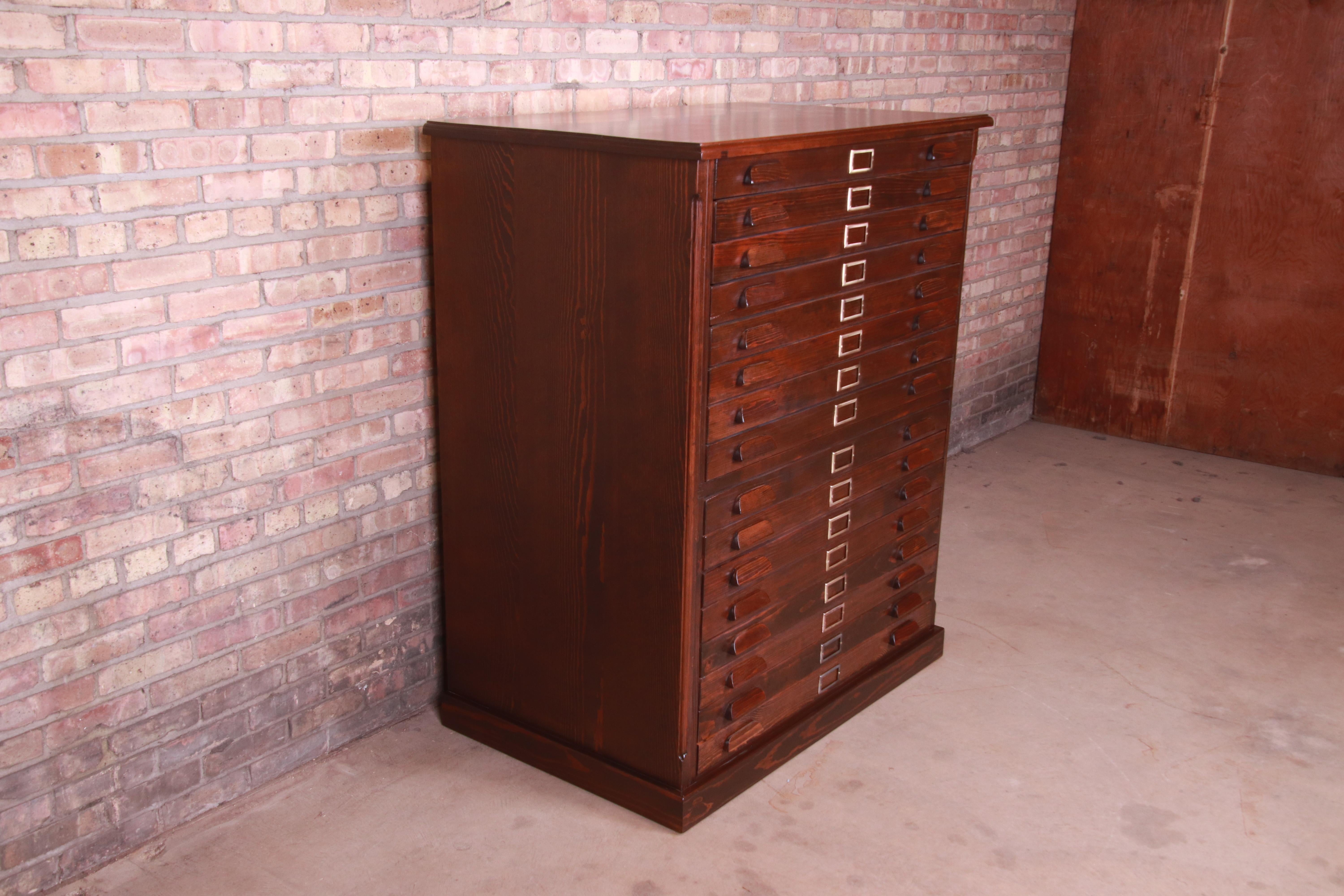 pine file cabinet