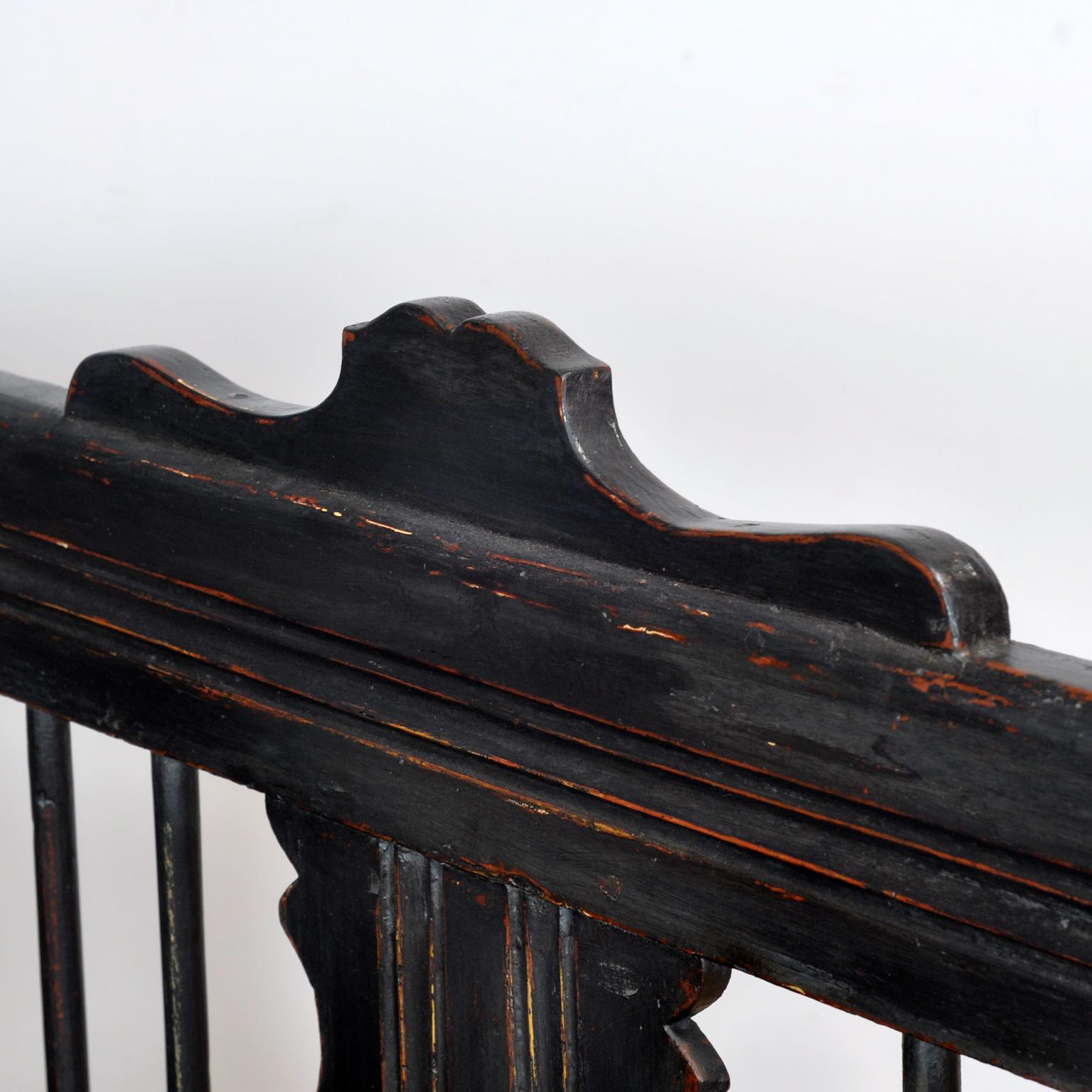 Banc antique en pin, années 1900 en vente 3
