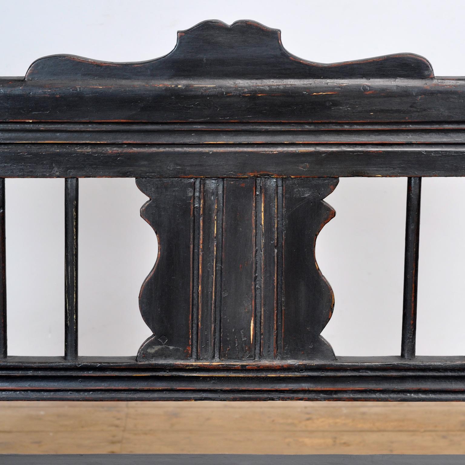 Banc antique en pin, années 1900 en vente 4