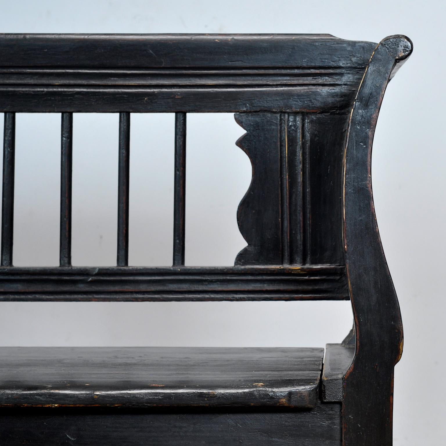 Banc antique en pin, années 1900 en vente 7