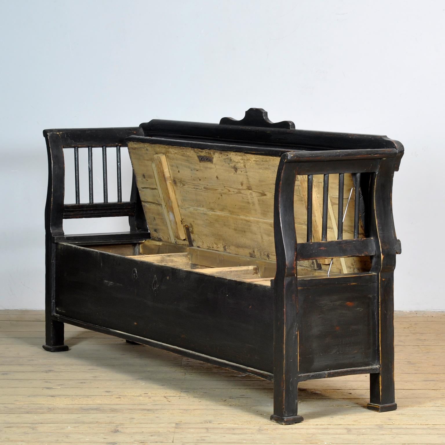 Peint Banc antique en pin, années 1900 en vente