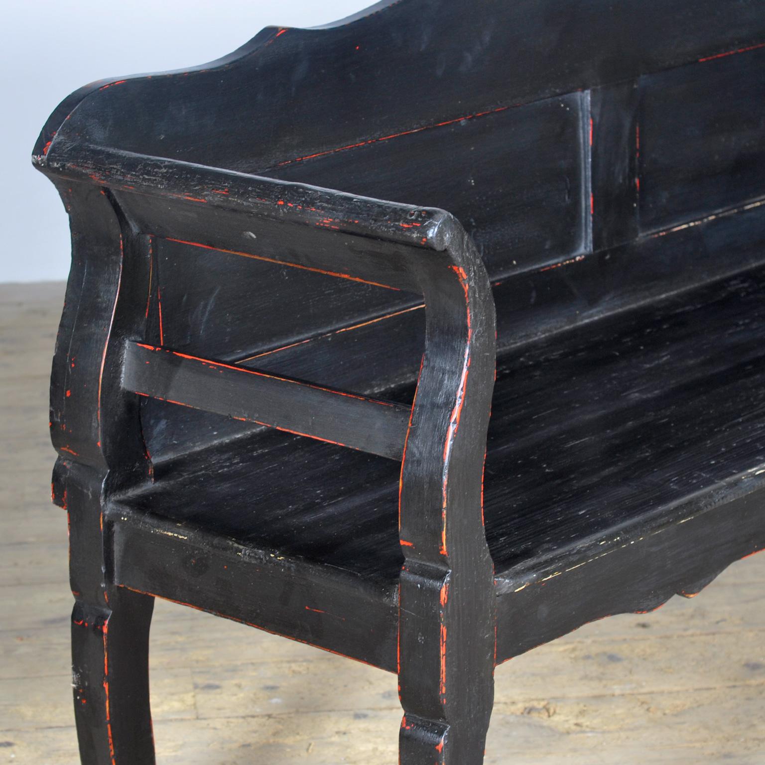 Début du 20ème siècle Banc ancien en pin, années 1900 en vente