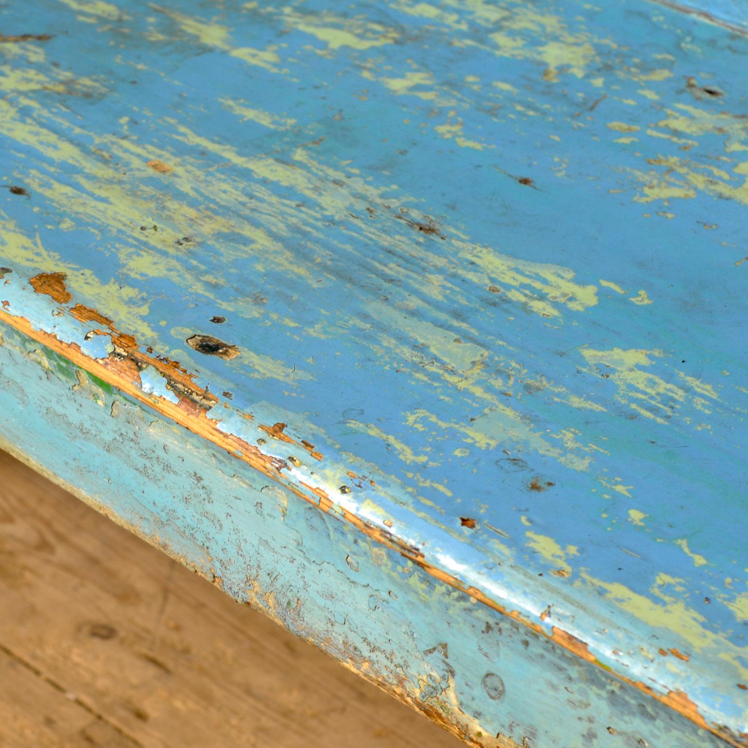 Banc en pin ancien, années 1900 en vente 1