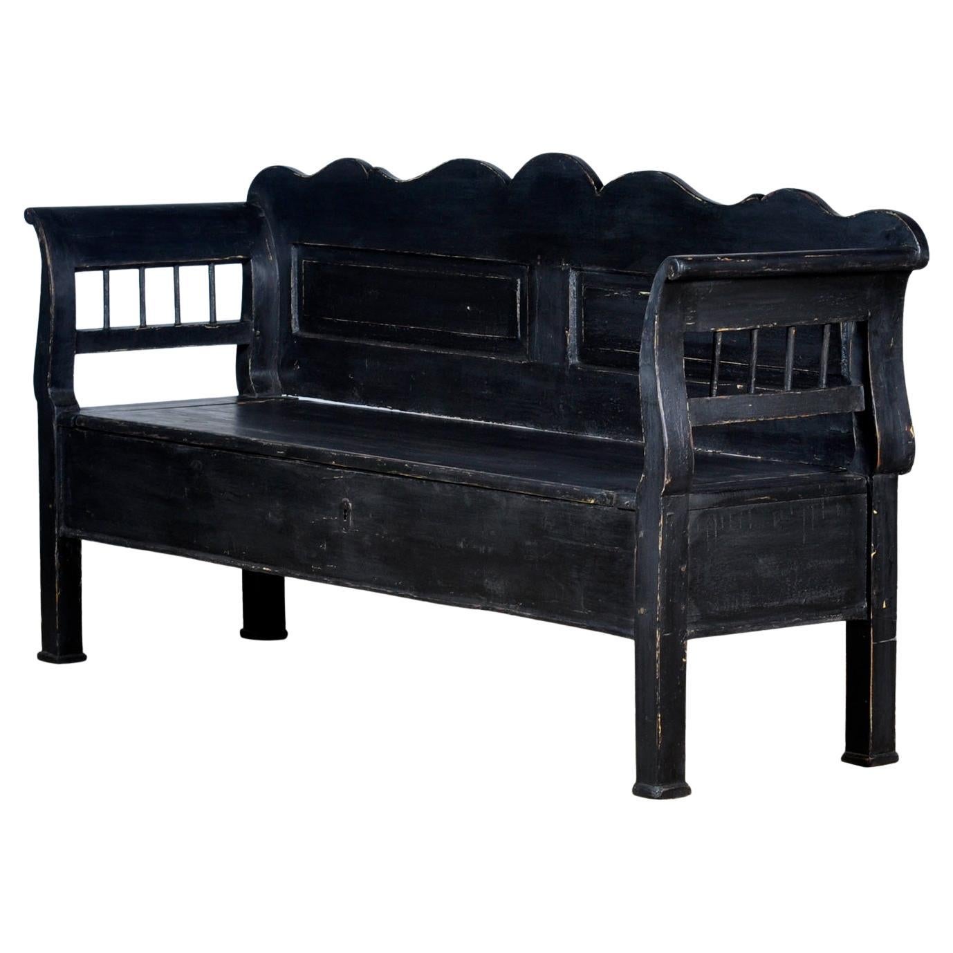 Antique Pine Bench, 1900’s