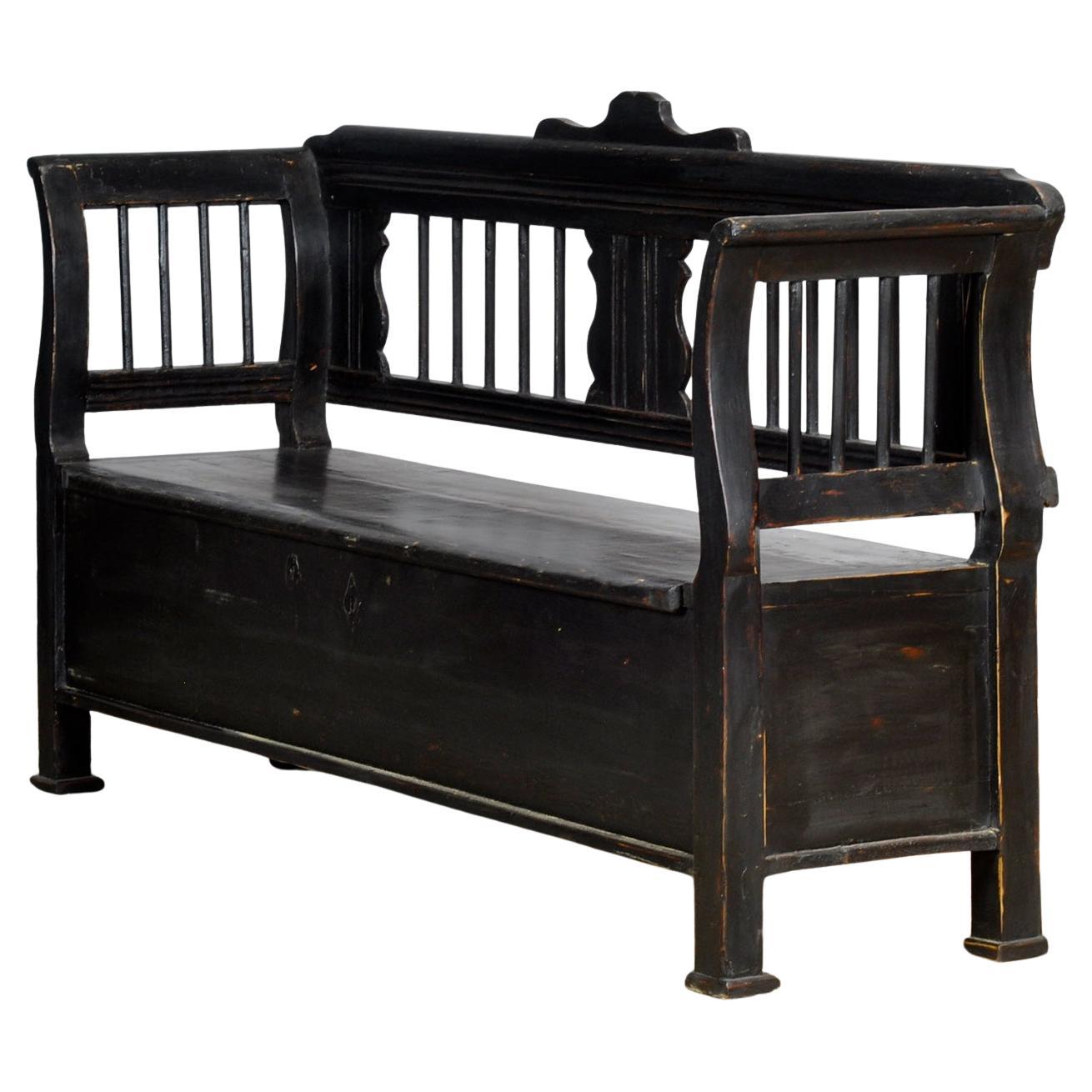 Antique Pine Bench, 1900’s
