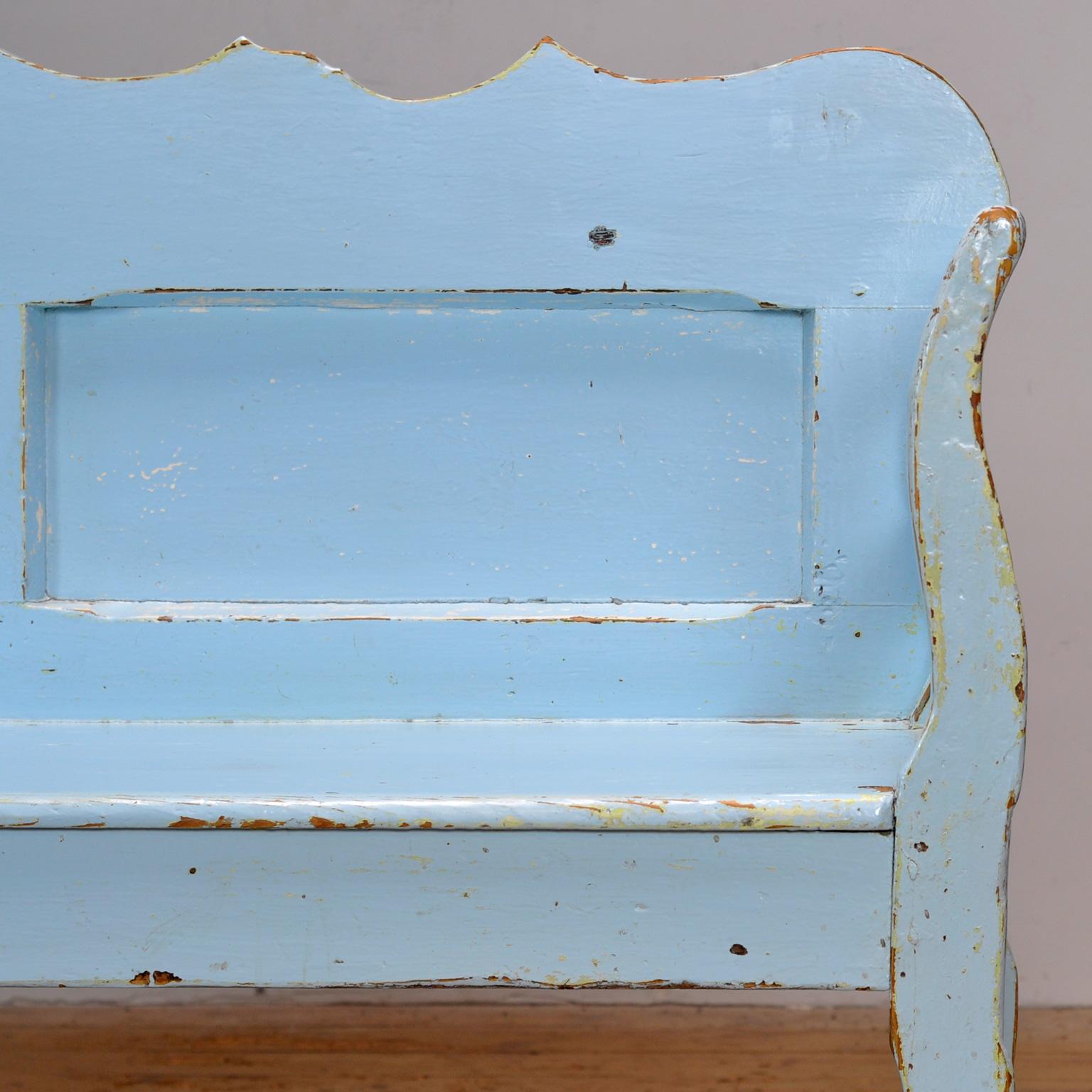 Antique Pine Bench, 1920’s For Sale 3