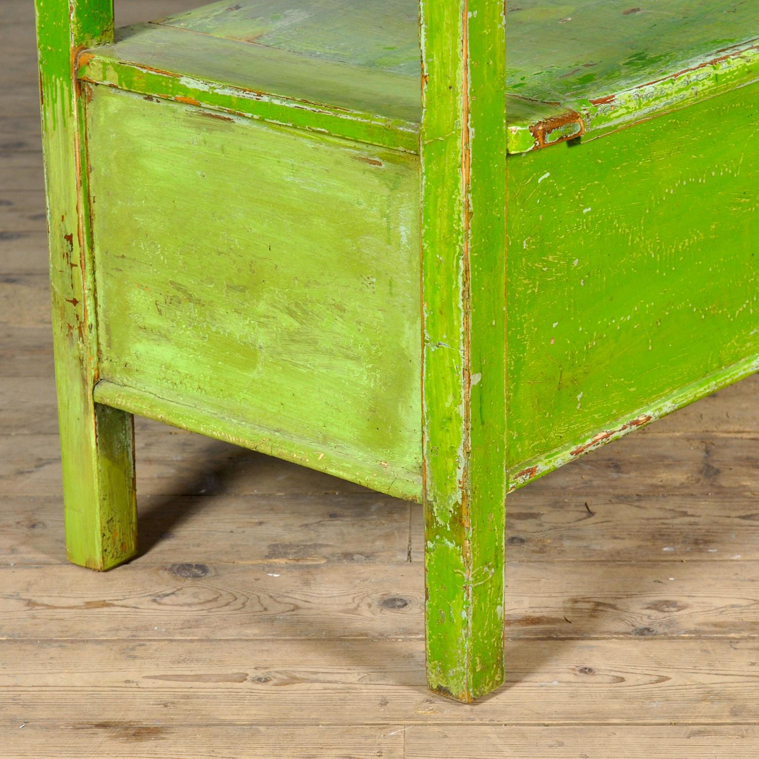 Antique Pine Bench, 1920’s For Sale 4