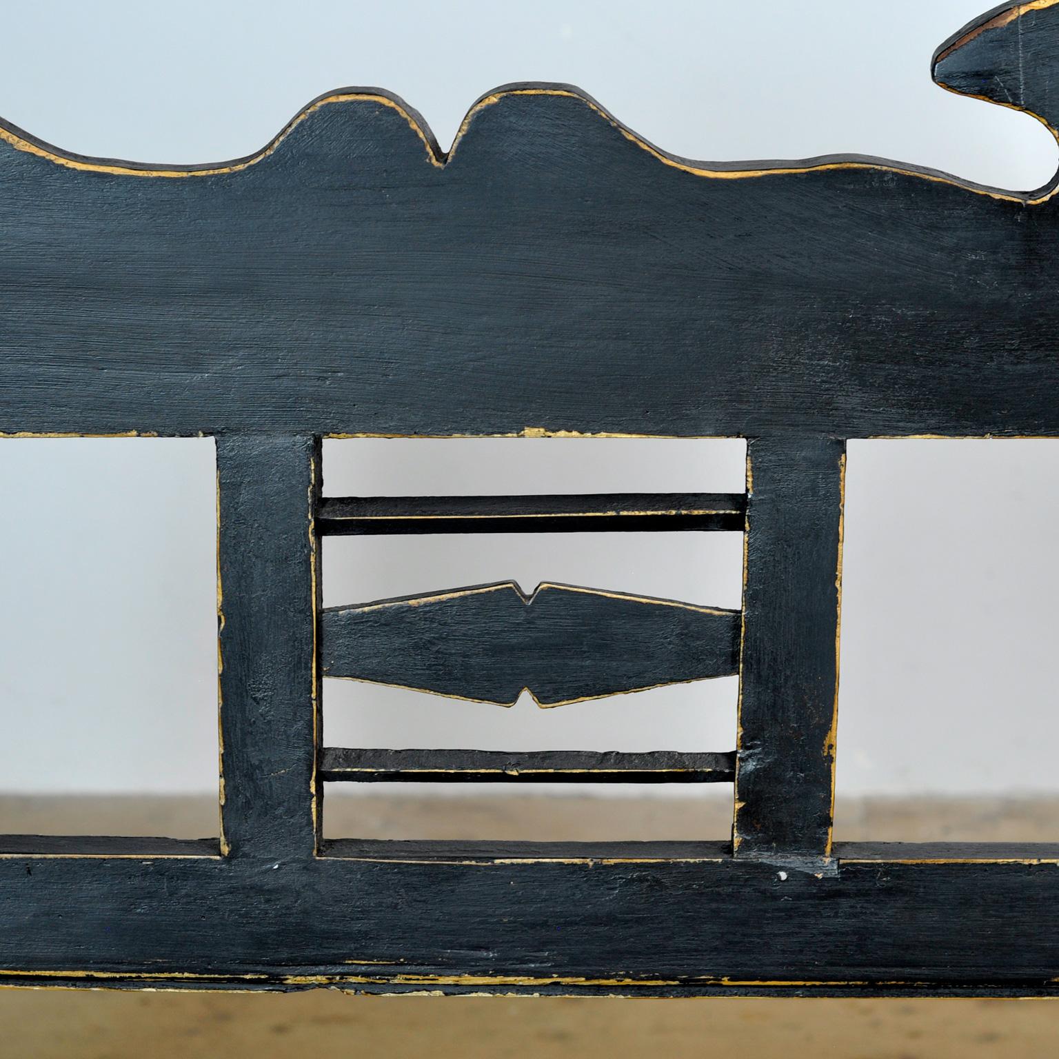 Antique Pine Bench, 1920’s 4