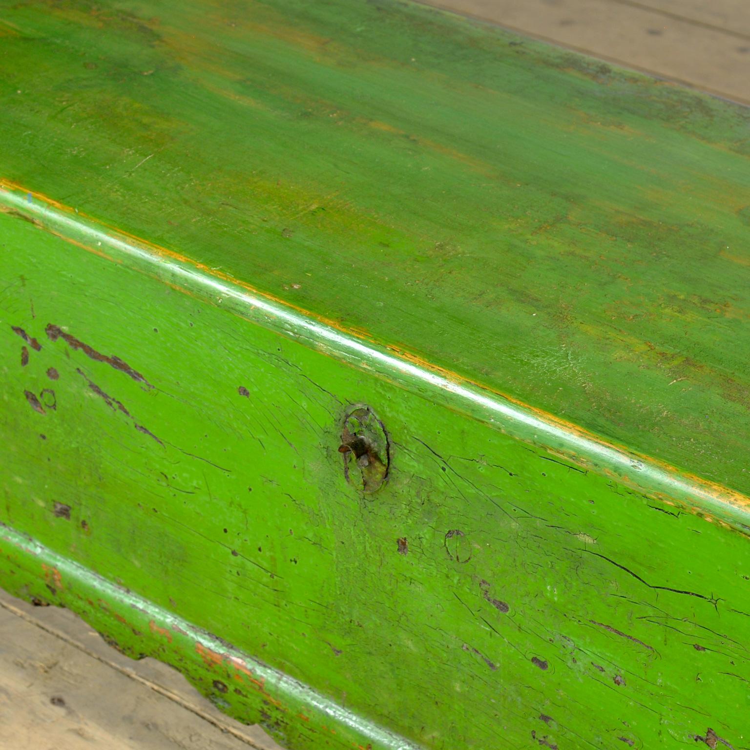 Banc en pin ancien, années 1920 en vente 5