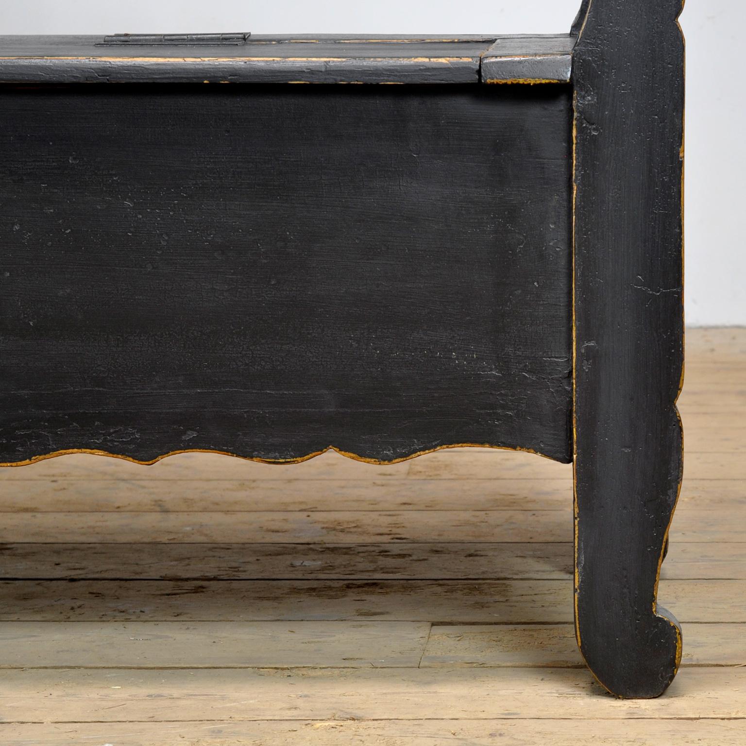 Antique Pine Bench, 1920’s 6