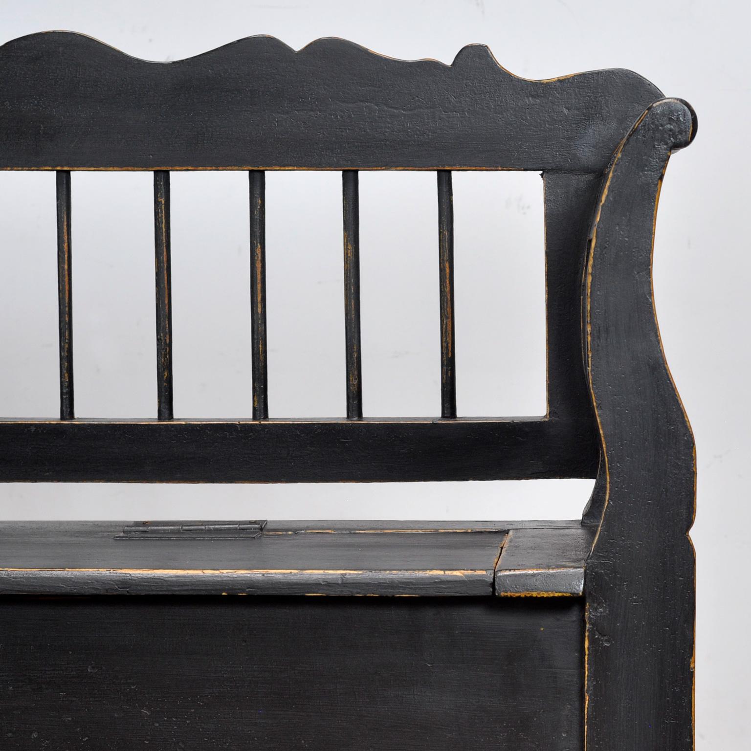 Antique Pine Bench, 1920’s 7