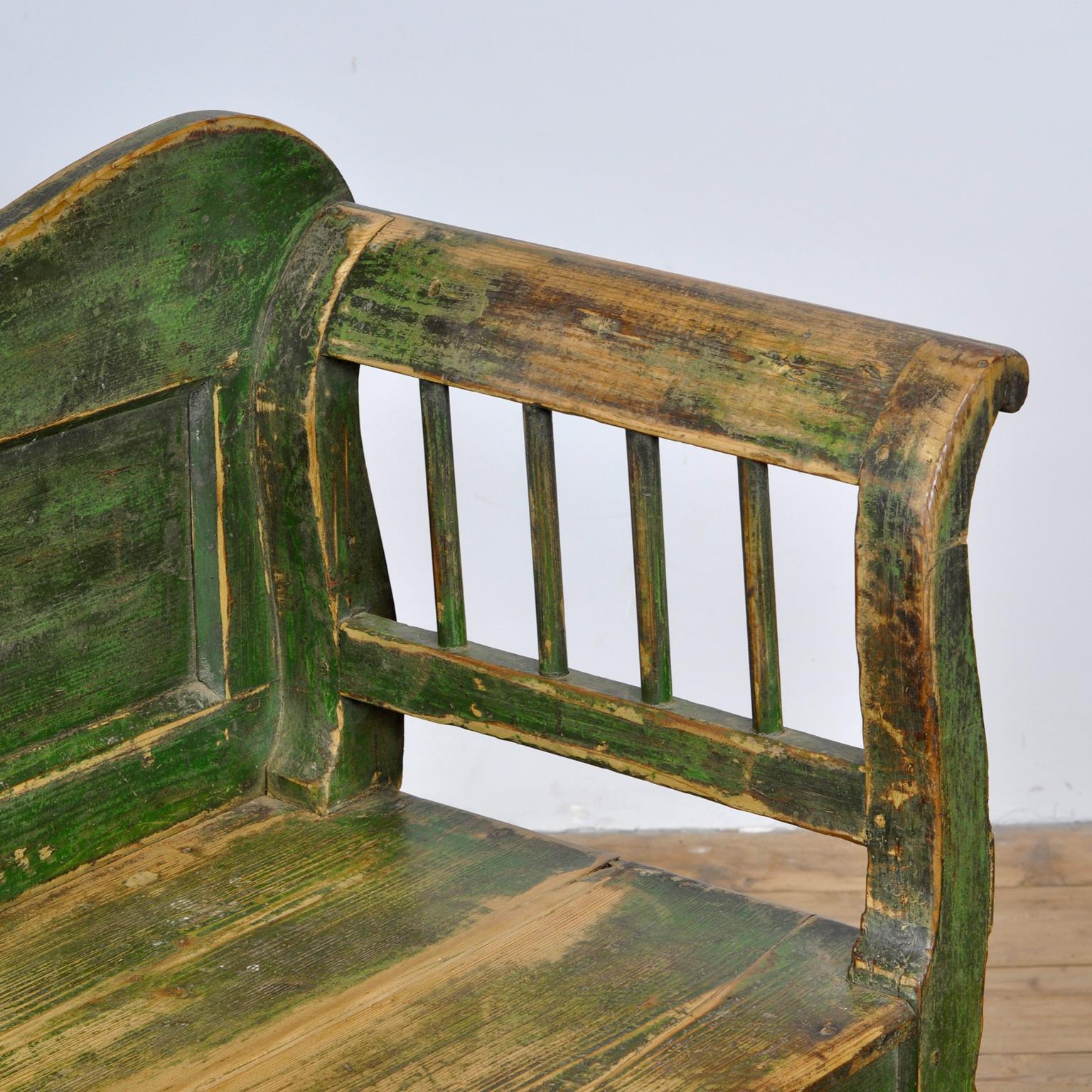 Antique Pine Bench, 1920s In Good Condition In Amsterdam, Noord Holland