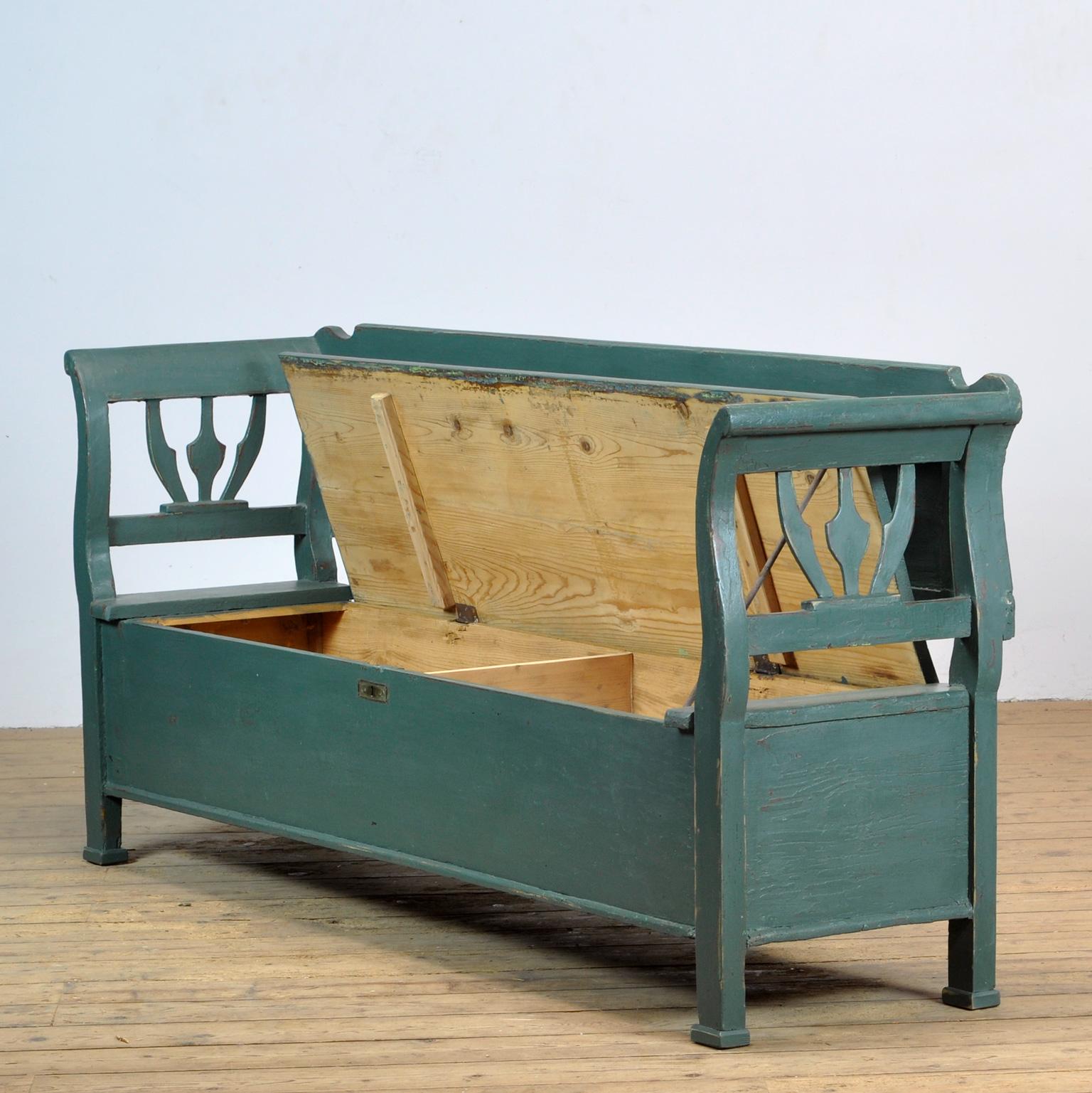 Banc en pin ancien, années 1920 Bon état à Amsterdam, Noord Holland