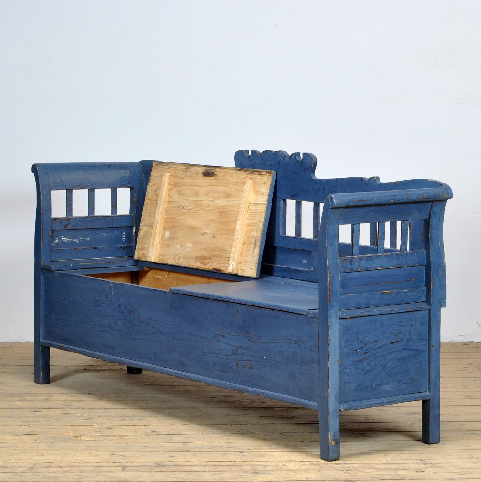 Antique Pine Bench, 1920s In Good Condition In Amsterdam, Noord Holland