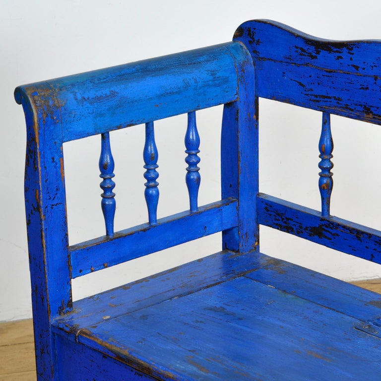 Antique Pine Bench, 1920s For Sale at 1stDibs