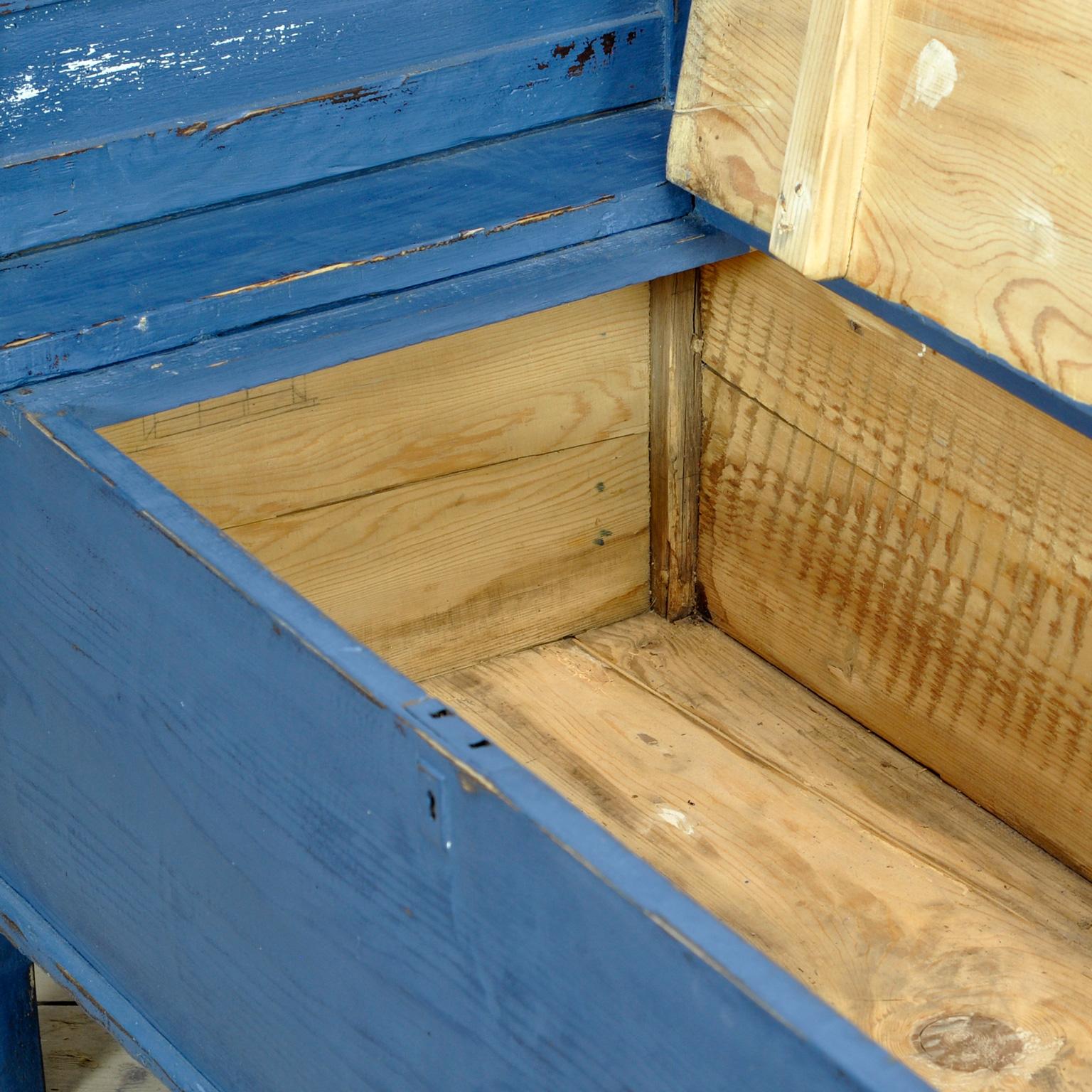 Early 20th Century Antique Pine Bench, 1920s