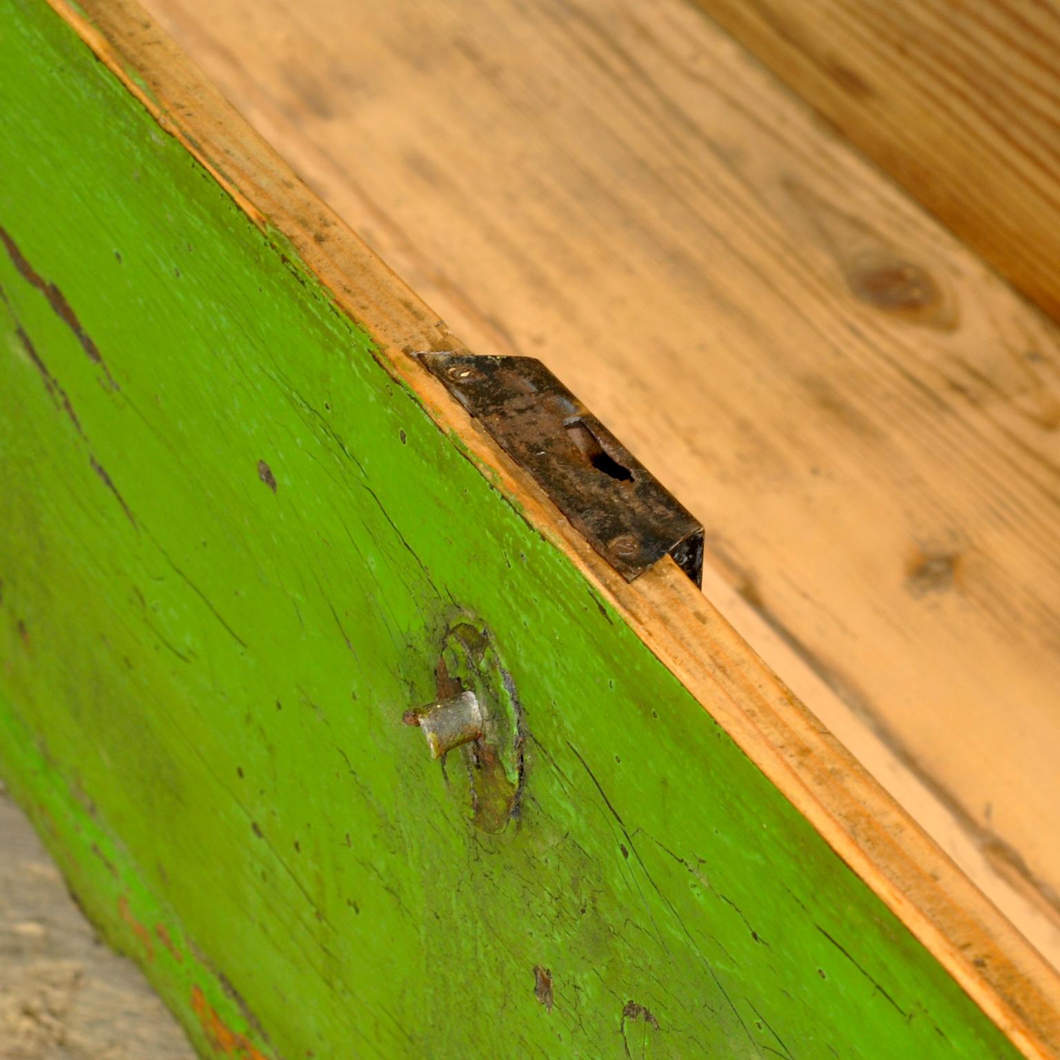 Banc en pin ancien, années 1920 en vente 1