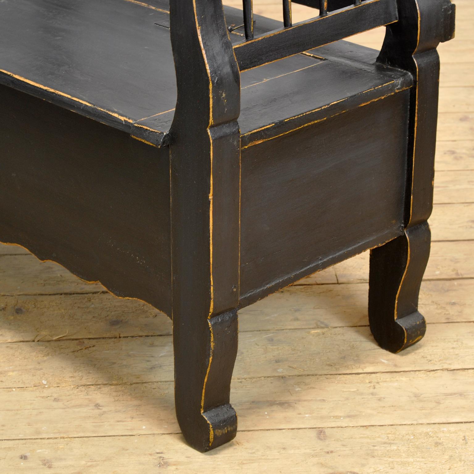 Antique Pine Bench, 1920’s 1