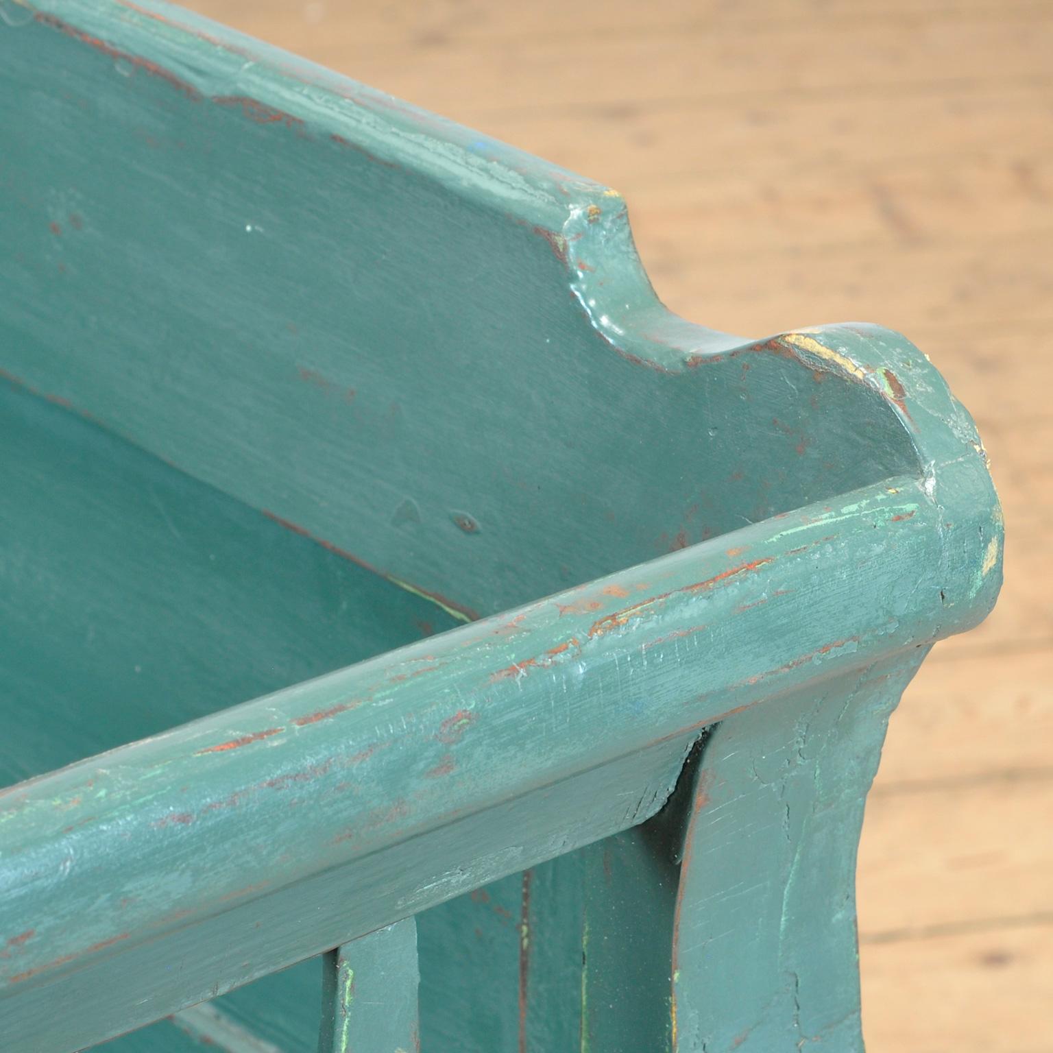 Antique Pine Bench, 1920s 3