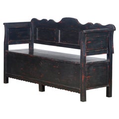 Antique Pine Bench, 1920s