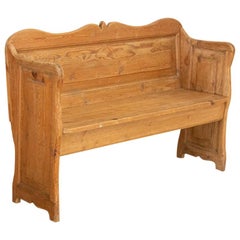 Antique Pine Bench from Sweden, circa 1880 Antique Pine Bench from Sweden, circa 1880
