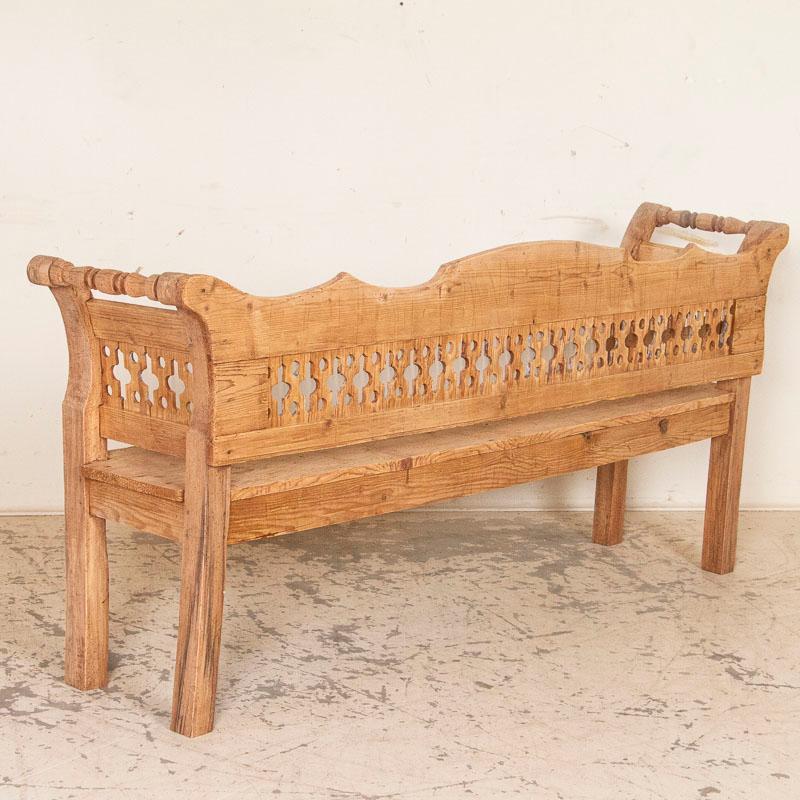 antique wooden benches with backs