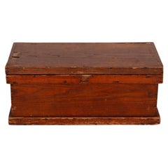 Antique Pine Blanket Chest