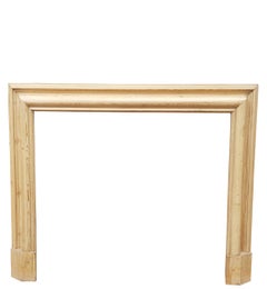 Antique Pine Bolection Fire Surround