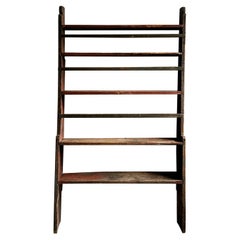 Antique Pine Book Shelf, Wabi Sabi , Scandinavia 1800s