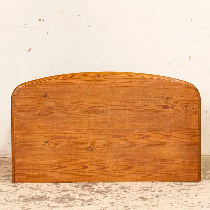 Antique Pine Bow Front Chest of 4 Drawers 4