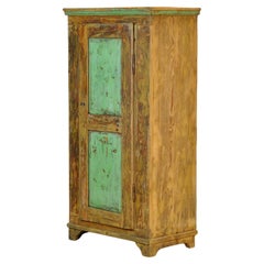 Antique Pine Cabinet from Moldova, Circa 1910