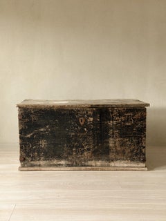Antique Pine Chest, Wabi Sabi Scandinavia, 19th Century