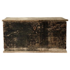 Antique Pine Chest, Wabi Sabi Scandinavia, 19th Century