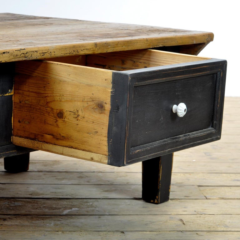 Antique Pine Coffee Table, 1930's For Sale at 1stDibs 1930s coffee table