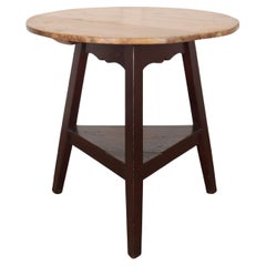 Antique Pine Cricket Table