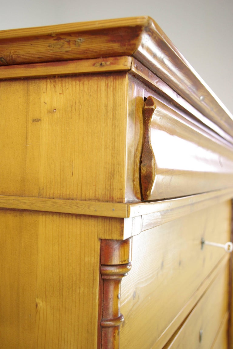 Antique Pine Dresser, Antique Chest of Drawers, Denmark 1880, Antiques ...