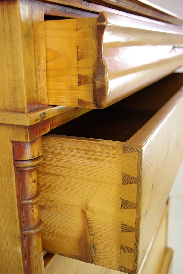 Antique Pine Dresser, Antique Chest of Drawers, Denmark 1880, Antiques ...