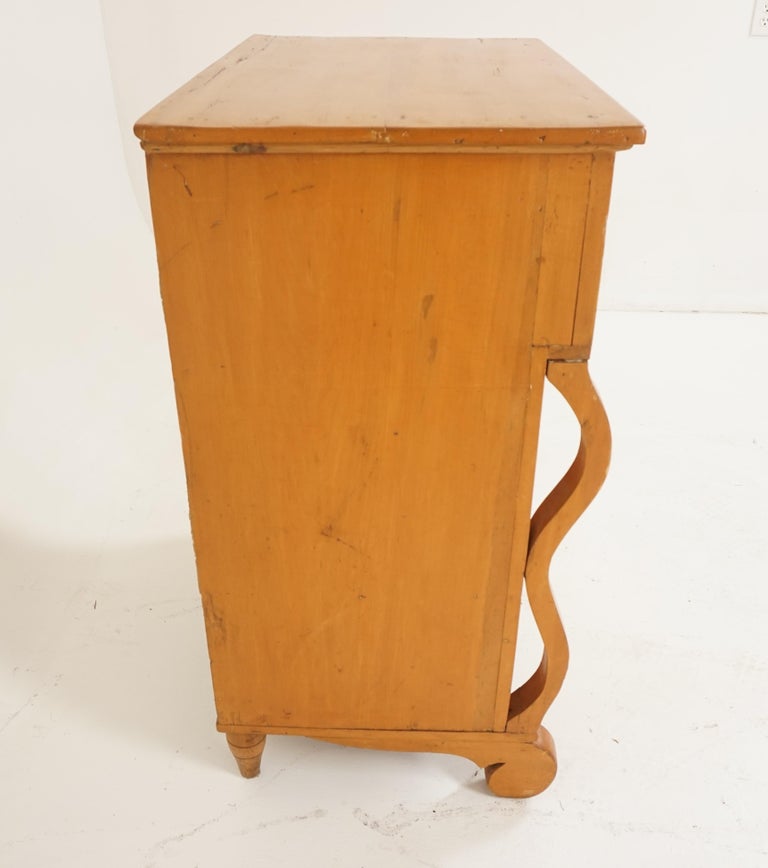 Antique Pine Dresser, Chest Of Drawers, Canada 1880, B2852 at 1stDibs