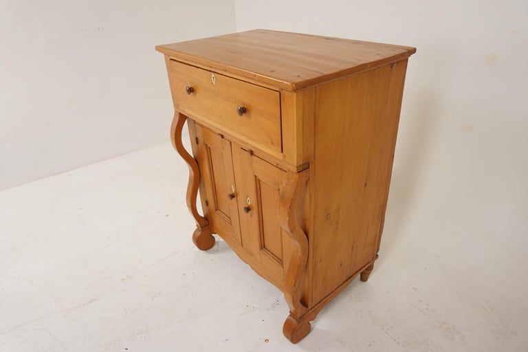 Antique Pine Dresser, Chest Of Drawers, Canada 1880, B2852 at 1stDibs