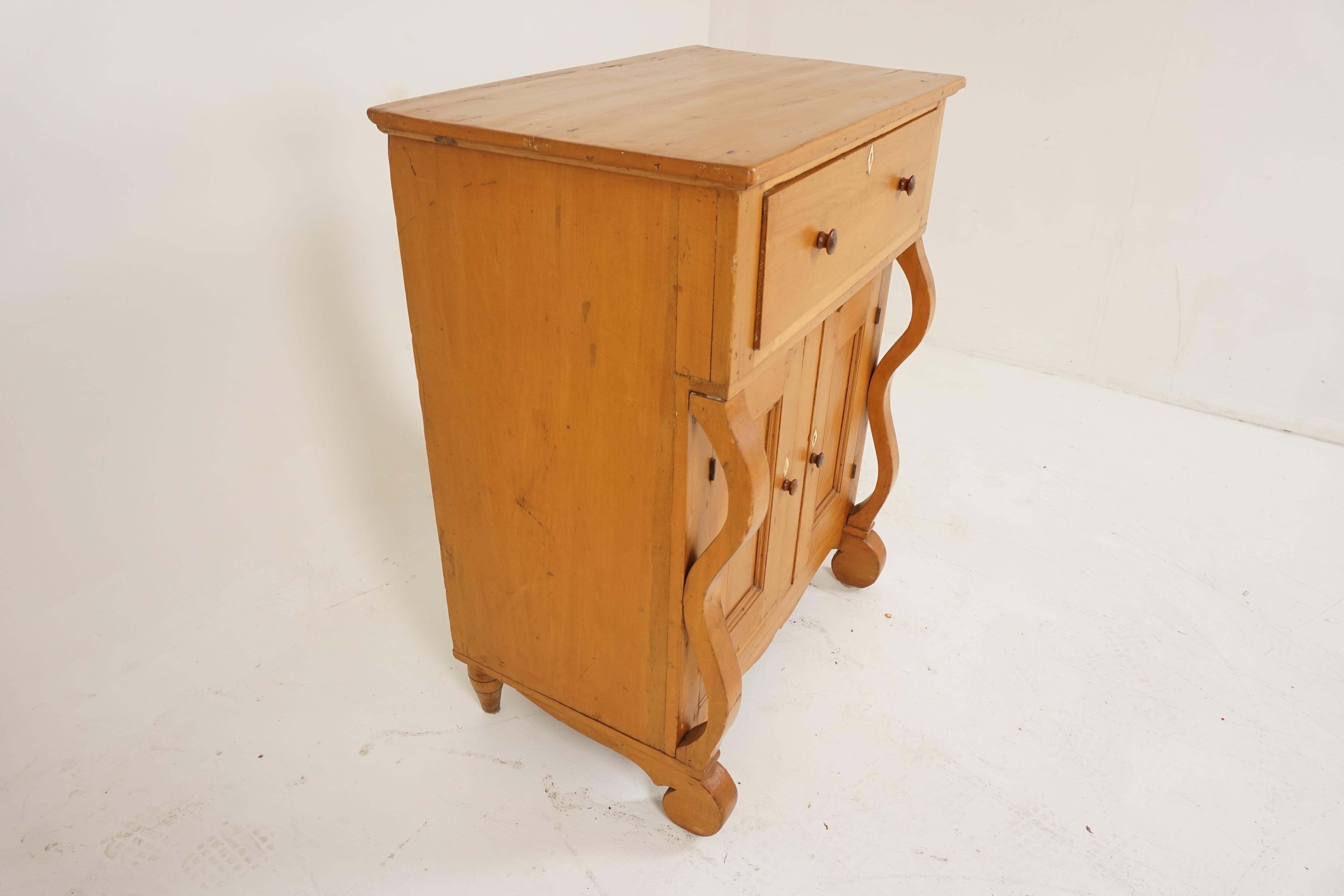 vintage pine dresser