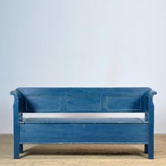 Banc ancien en pin, 1900