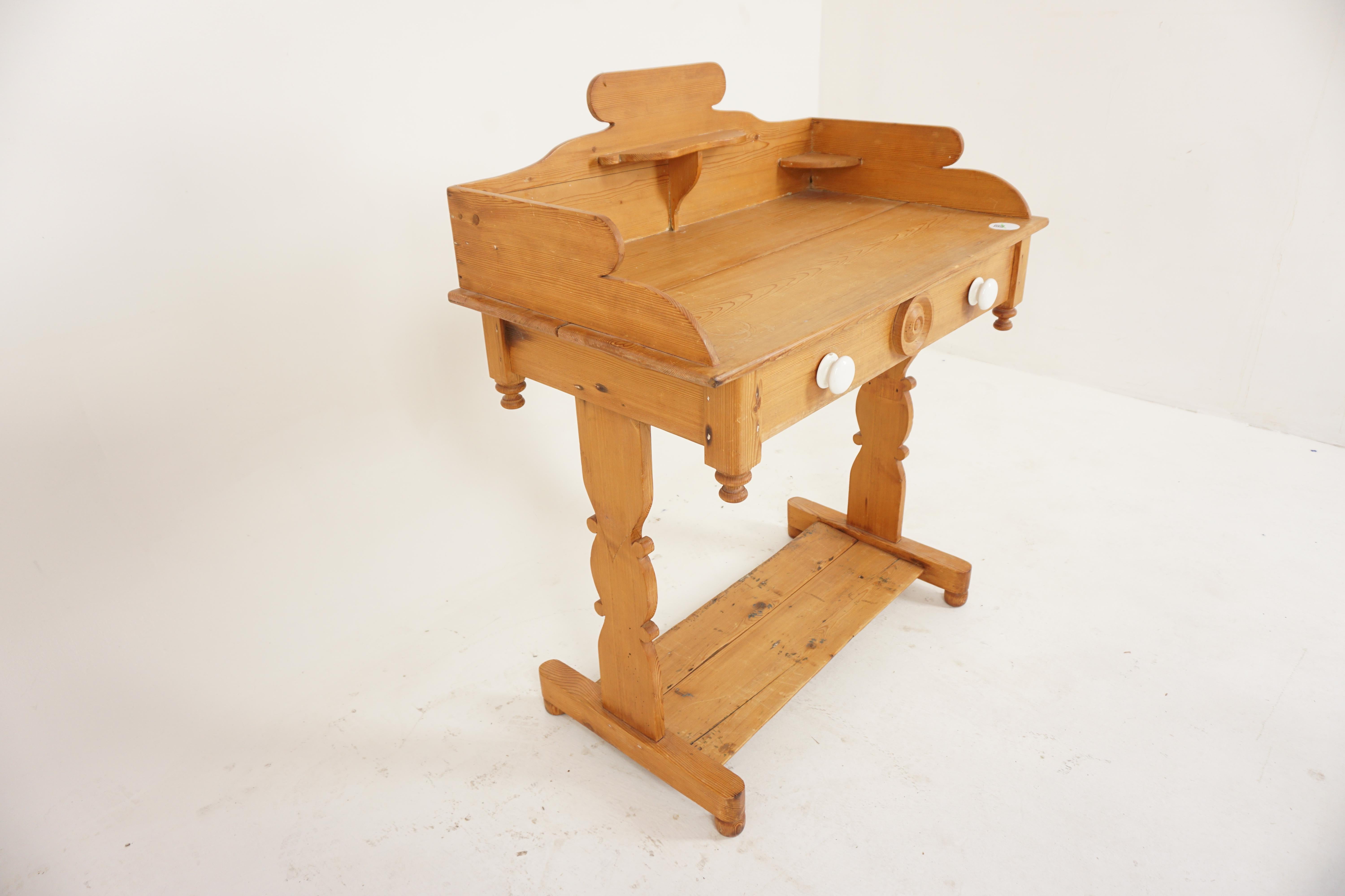 antique pine washstand