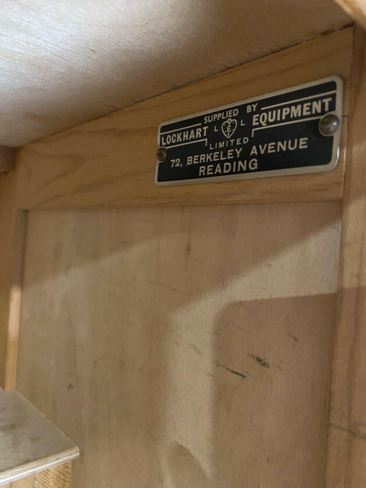 vintage school cupboard