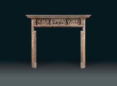 Antique Pine Georgian style Fireplace Surround