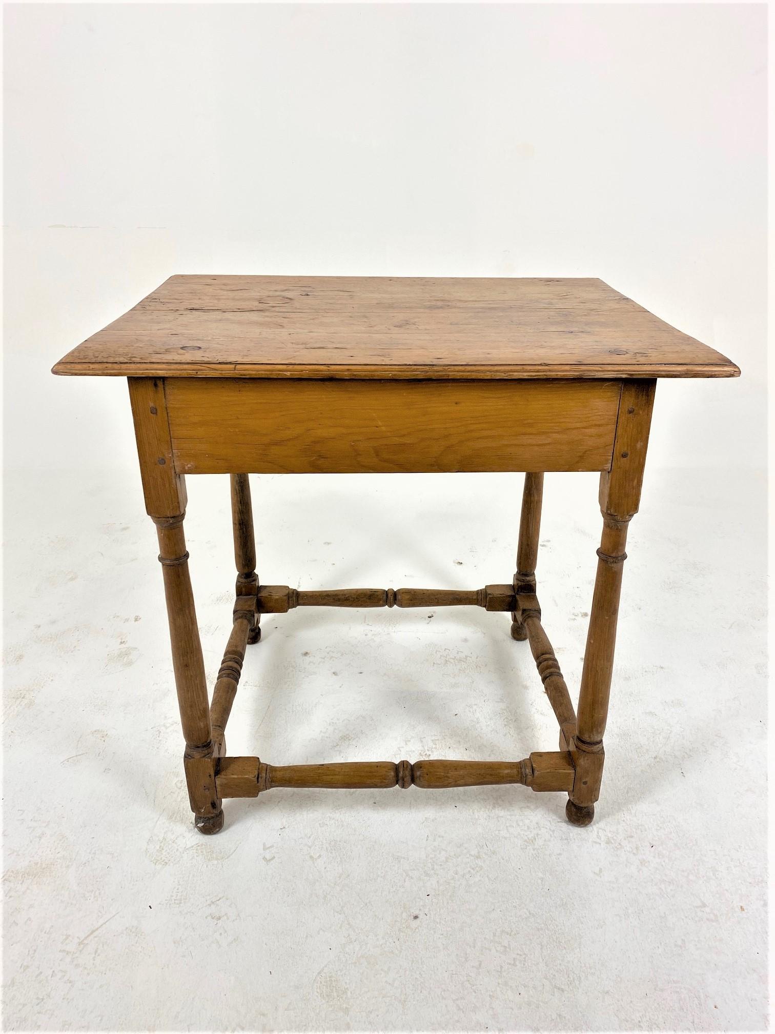 Antique Pine Hall Table, Writing Table, Scotland 1880, B657 4