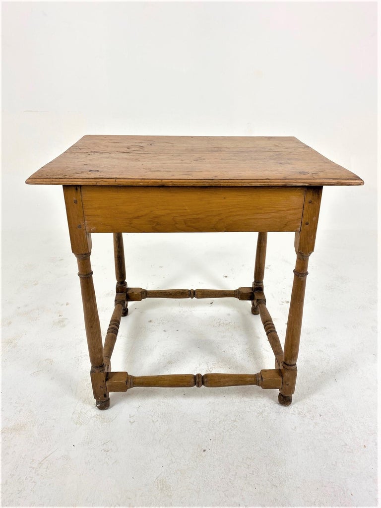 Antique Pine Hall Table, Writing Table, Scotland 1880, B657 For Sale at